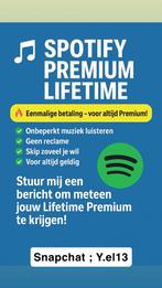 Spotify Lifetime lees beschrijving, Ophalen of Verzenden