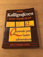 Leer kalligraferen stap-voor-stap, Boeken, Ophalen of Verzenden