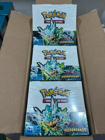 Twilight Masquerade Booster Box SV06 36 Packs tcg beschikbaar voor biedingen