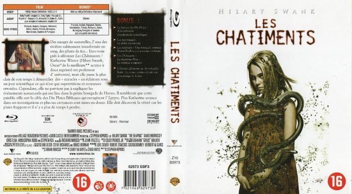 les chatiments (the reaping) (blu-ray) neuf, CD & DVD, Blu-ray, Comme neuf, Horreur, Enlèvement ou Envoi