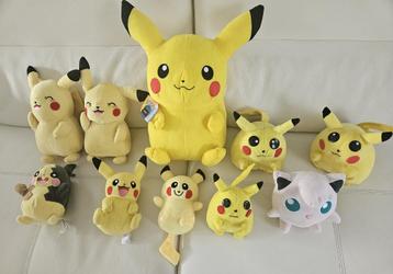lot met 10 Pokémon knuffels / pluche beschikbaar voor biedingen