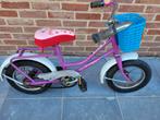 Vintage kinderfiets meisjes, Fietsen en Brommers, Ophalen, Gebruikt, Minder dan 16 inch, Zijwieltjes