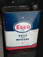 Vintage olieblik ESSO Motor Oil, Verzamelen, Merken en Reclamevoorwerpen, Ophalen of Verzenden