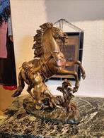 Chevaux de Marly en bronze - Reproduction, Ophalen, Brons