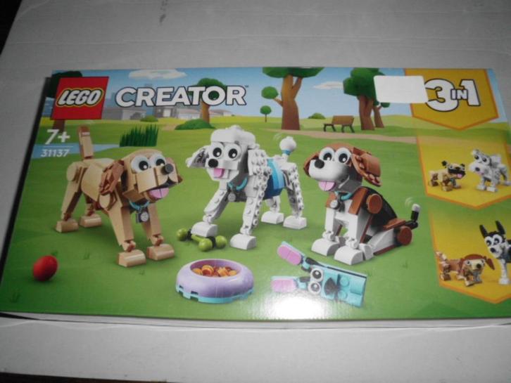 LEGO  Schattige honden (31137), Kinderen en Baby's, Speelgoed | Knuffels en Pluche, Nieuw, Ophalen of Verzenden
