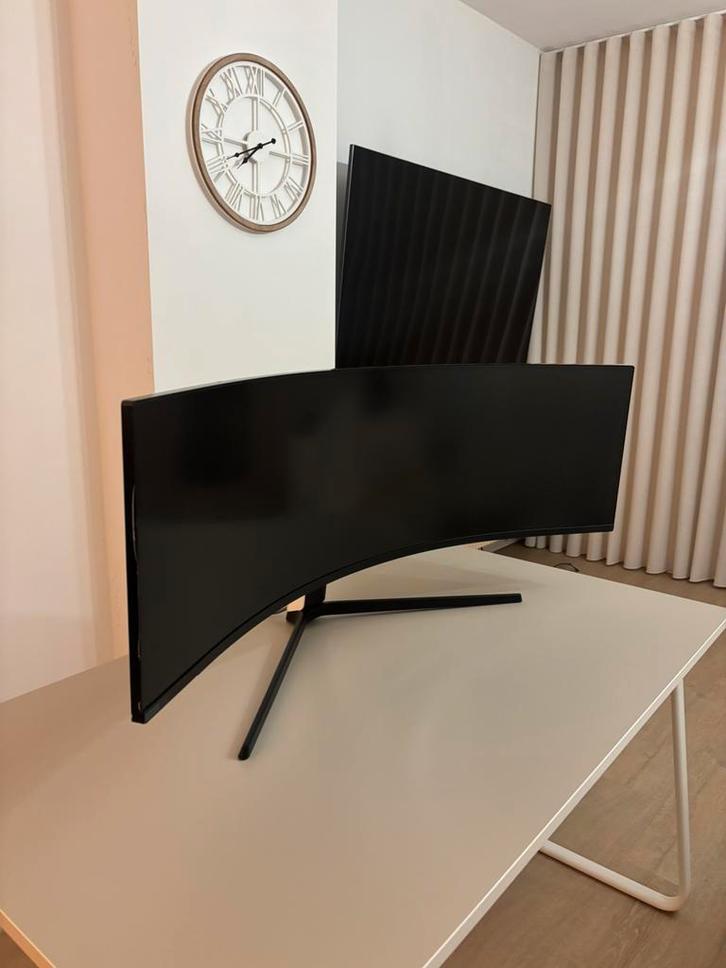 Samsung Odyssey G9, 49 pouces S49AG952NU, Computers en Software, Monitoren, Zo goed als nieuw, 201 Hz of meer, Gaming, Ingebouwde speakers