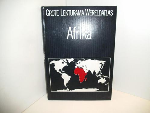 Boek-Grote Lekturama Wereldatlas - Afrika, Livres, Atlas & Cartes géographiques, Utilisé, Autres types, Autres régions, Enlèvement ou Envoi