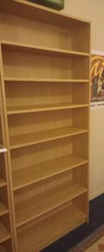 Ikea Billy lichte eikenhouten boekenkast, Met plank(en), 200 cm of meer, 50 tot 100 cm, Zo goed als nieuw