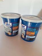 2 POTS PEINTURE BLEU AZUR DIP ETANCH, Bricolage & Construction, Moins de 5 litres, Enlèvement ou Envoi, Comme neuf, Peinture
