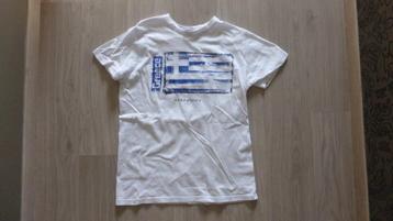 Witte t-shirt XS Greece Karpathos