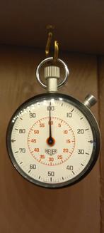 Stopwatch HEUER ref. 503.213 met doos .Vintage, Ophalen, Zo goed als nieuw, Zakhorloge, TAG Heuer