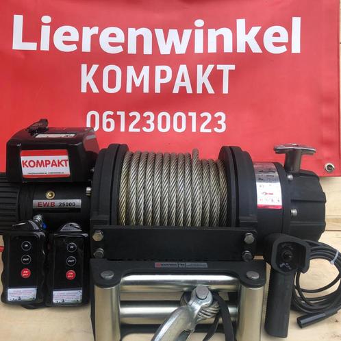 ELektrische lier 24 volt 11,4 ton KOMPAKT runva 26mtr 14mm, Autos : Divers, Accessoires de voiture, Neuf, Enlèvement ou Envoi