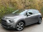 Citroën C3 1.2i+AIRCO+NAVI+CARNET+COURROIE OK+EURO 6D, Stof, Gebruikt, 1199 cc, Bedrijf