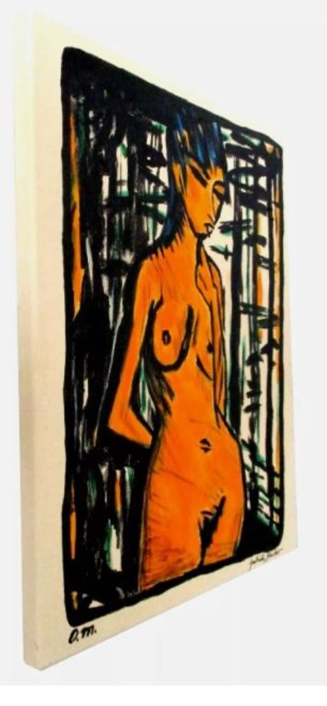 naakt op canvas naar Otto Müller, Antiek en Kunst, Kunst | Schilderijen | Modern, Ophalen