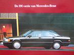 Mercedes 190 & 190E 2.3 & 2.6 190D 2.5 1989 Brochure, Boeken, Auto's | Folders en Tijdschriften, Ophalen of Verzenden, Mercedes