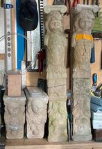 Zandsteen - ornament - schouw wang, Antiek en Kunst, Antiek | Overige Antiek, Ophalen