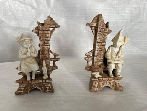 Vintage biscuit beeldjes -1953, Antiek en Kunst, Antiek | Keramiek en Aardewerk, Ophalen of Verzenden