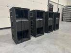2x Sound Projects SP3M-B 15" powered, Gebruikt, Ophalen of Verzenden, 120 watt of meer