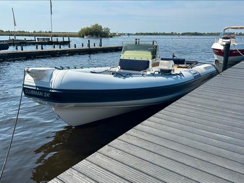 Joker clubman 24 v8 inboard + tandem as trailer, Watersport en Boten, Rubberboten, 200 pk of meer, Benzine, Ophalen