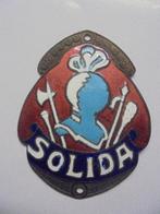 balhoofdplaatje solida email kopmerk fietsplaat nieuwstaat, Ophalen of Verzenden