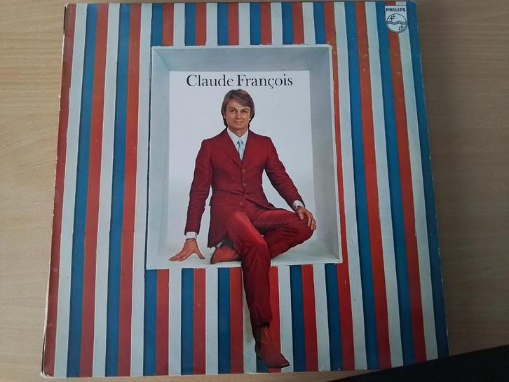 CLAUDE FRANCOIS LOT DE 8 VINYLES 33 TOURS+2 45 TOURS, CD & DVD, Vinyles | Pop, Utilisé, 1960 à 1980, Enlèvement ou Envoi