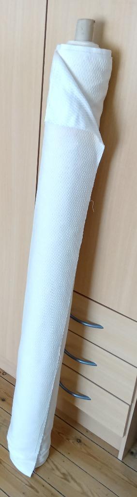 Kwaliteitsstoffen uit interieurwinkel, Hobby en Vrije tijd, Stoffen en Lappen, Nieuw, Wit, Ophalen