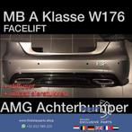 W176 Facelift AMG Achterbumper PDC MB A klasse + uitlaat L/R, Pare-chocs, Utilisé, Enlèvement ou Envoi, Mercedes-Benz