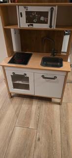 Kinderkeuken plus doos met keukenspeelgoed, Kinderen en Baby's, Ophalen