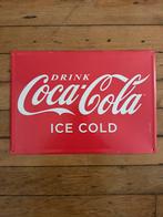 Coca cola megalen plaque reclamebord, Collections, Enlèvement, Comme neuf, Panneau publicitaire