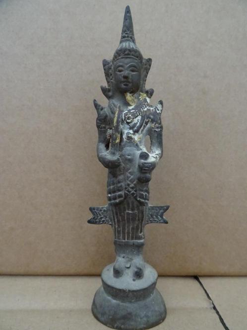 Statue bouddha bronze statue bouddha 15 cm style Angkor Vat, Maison & Meubles, Accessoires pour la Maison | Statues de Bouddha