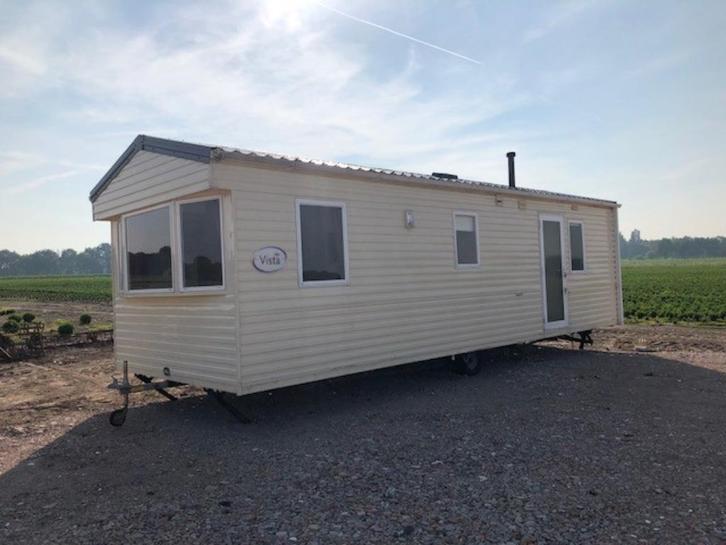 Te huur stacaravan / woonunit / unit / caravan, Caravans en Kamperen, Stacaravans, tot en met 4, Ophalen