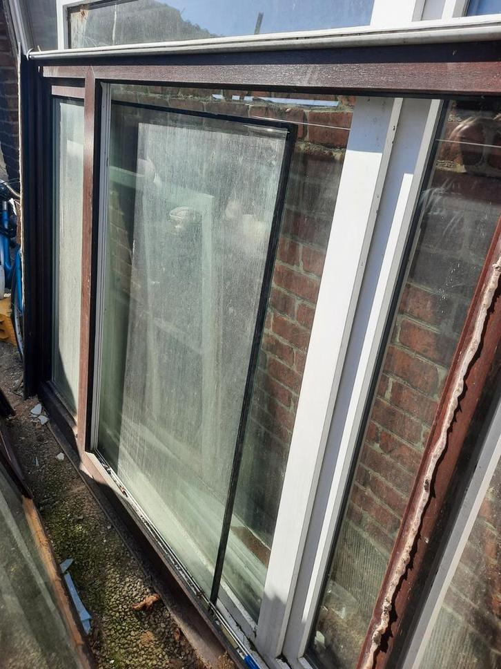 châssis double vitrage, Bricolage & Construction, Châssis & Portes coulissantes, Utilisé, Enlèvement ou Envoi