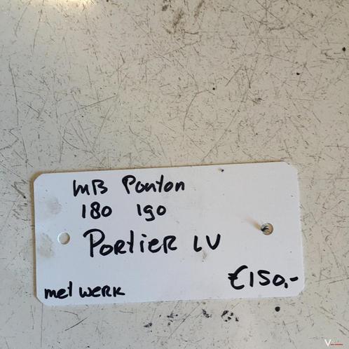 Mercedes Ponton 180 190 Portier Linksvoor met werk, Auto-onderdelen, Carrosserie, Deur, Gebruikt, Ophalen of Verzenden