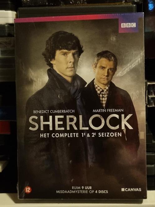 Sherlock Seizoenj 1+2, Benedict Cumberbatch, Martin Freeman, CD & DVD, DVD | TV & Séries télévisées, Neuf, dans son emballage