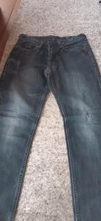 Gescheurde jeans maat 30/32  merk groggy by jbc, Noir, Porté, Enlèvement, Autres tailles de jeans