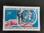 Haute-Volta 1968 - 20 jaar Wereldgezondheidsorganisatie **, Postzegels en Munten, Postzegels | Afrika, Ophalen of Verzenden, Overige landen
