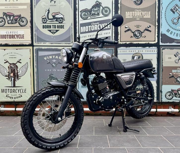 BLUROC Legend 125cc motorfiets — Nieuw — B-rijbewijs, Motoren, Motoren | Overige merken, Particulier, Overig, 11 kW of minder