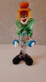 Vintage vrolijke Murano clown uit periode 1970 - 1980, Ophalen of Verzenden