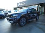 Ford Ranger 2.0 Bi-turbo automaat WILDTRAK 4x4 Full '22, Auto's, USB, Zwart, Bedrijf, 1996 cc