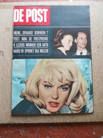 DE POST MARILYN MONROE 1964, Enlèvement ou Envoi, Utilisé, Musique, Cinéma ou TV
