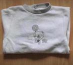 Nieuw! Wit velouren pyjamaatje maatje 80., Jongetje of Meisje, H&M, Nieuw, Ophalen of Verzenden