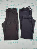 2 zwarte joggingbroeken maat 164, Ophalen of Verzenden, Gebruikt, Jongen, Broek