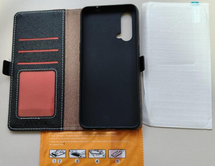 Volledig nieuw gsm hoesje + screen protector (in verpakking), Telecommunicatie, Mobiele telefoons | Hoesjes en Screenprotectors | Samsung