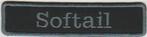 Harley Davidson Softail stoffen opstrijk patch embleem #2, Verzenden, Nieuw