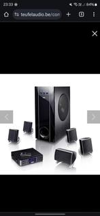 Teufel Audio surround systeem, Audio, Tv en Foto, Home Cinema-sets, Ophalen, Zo goed als nieuw
