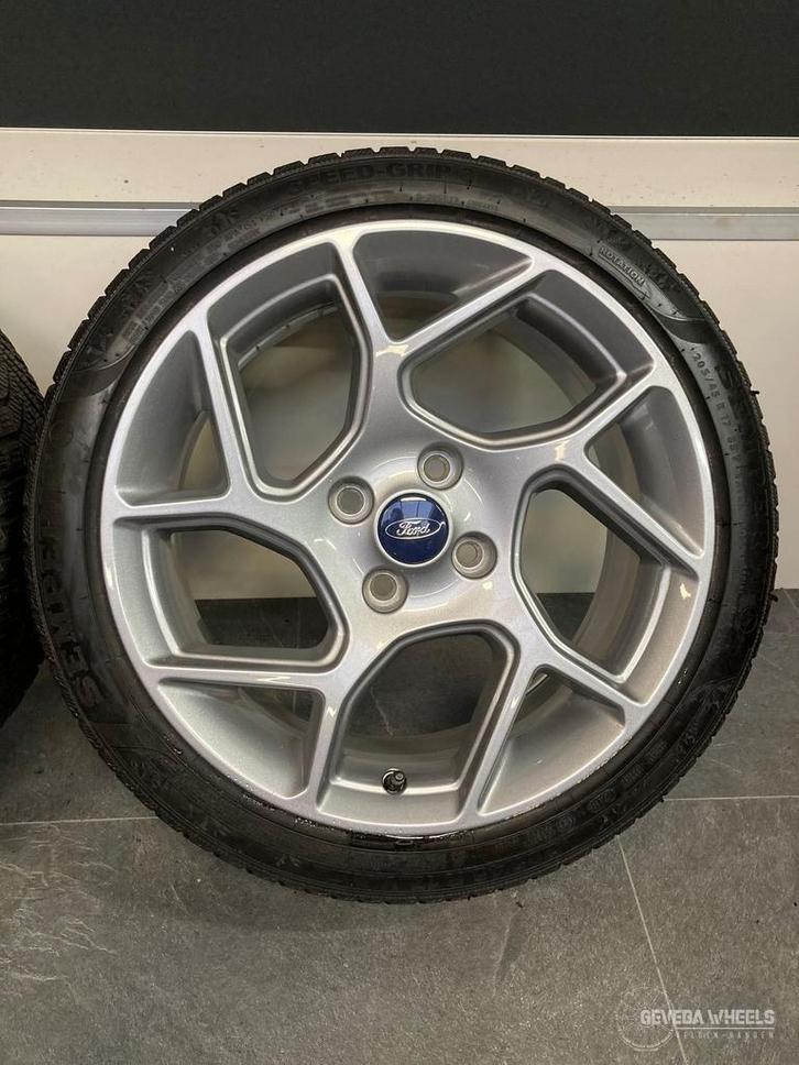 17” originele Ford Fiesta ST MK7 velgen + winterbanden 4x108, Autos : Pièces & Accessoires, Pneus & Jantes, Pneus et Jantes, Pneus hiver