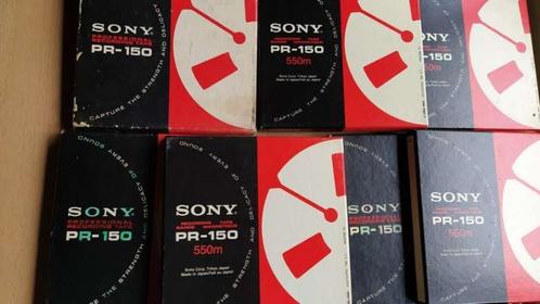 7 x SONY PROF. REEL TO REEL TAPE, 550 mtr.voor E 29,90 !!, Audio, Tv en Foto, Bandrecorder, Onderdeel, Ophalen of Verzenden