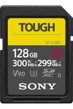 Sony SDXC G Tough Series 128GB Class 10 UHS-II U3, Audio, Tv en Foto, Foto | Geheugenkaarten, Ophalen of Verzenden, Zo goed als nieuw