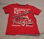 [  T-shirt met brandweerwagen ( maat 116), C&A, Ophalen of Verzenden, Zo goed als nieuw, Shirt of Longsleeve