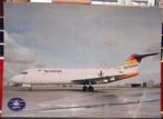 Qaps Fokker 70, Tyrolean promo sheet, Verzamelen, Ophalen, Zo goed als nieuw, Kaart, Foto of Prent